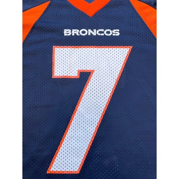 John Elway Denver Broncos Vintage Starter Home Navy Blue Jersey Size 52 XXL VTG - Picture 4 of 10